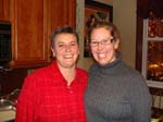 Susan and Laura RI Xmas 2007